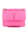 Saint Laurent Medium Niki Shoulder Bag In Pink