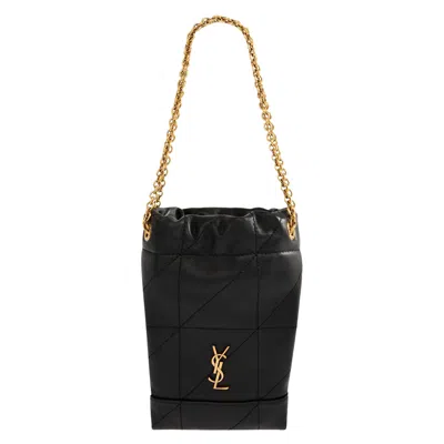 Pre-owned Saint Laurent Medium Pouch Bag 'nero' | Black | Women's Size Onesize