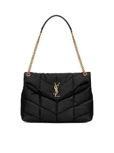 SAINT LAURENT MEDIUM PUFFER IN QUILTED NAPPA