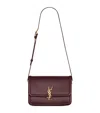 Shop Saint Laurent Medium Solferino Satchel In Burgundy