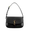 Saint Laurent Medium Solferino Shoulder Bag In Blue