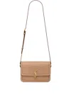 Saint Laurent Medium Solferino Shoulder Bag In Brown