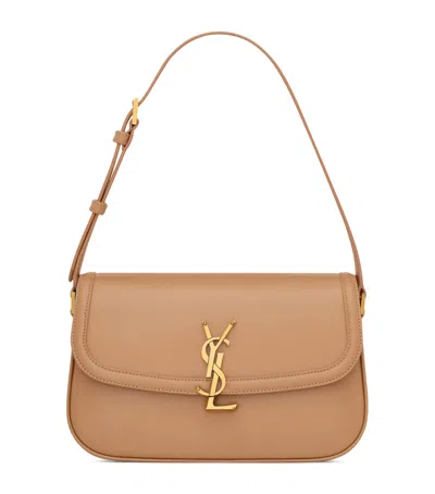 Saint Laurent Medium Solferino Shoulder Bag In Sand