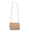 Saint Laurent Medium Sunset Shoulder Bag In Beige