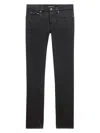 Saint Laurent Relaxed Slim Jeans In Black