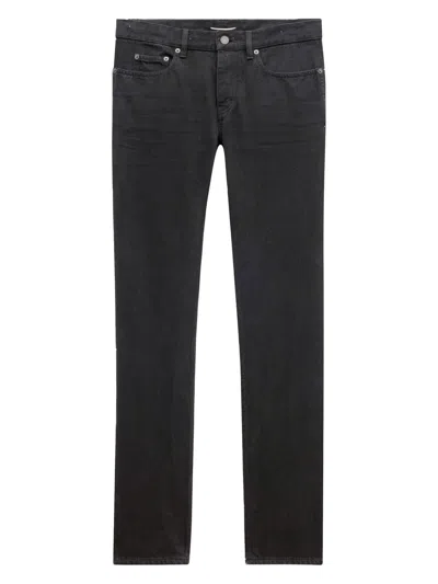 Saint Laurent Men's 100% Cotton Classic Jeans
