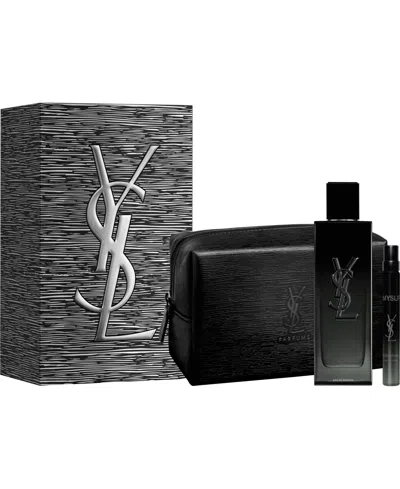 Saint Laurent Men's 3-pc. Myslf Eau De Parfum Set In Transparent