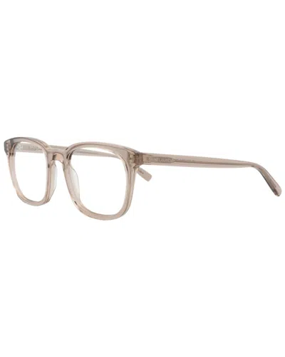 Saint Laurent Men's 51mm Optical Frames In Transparent