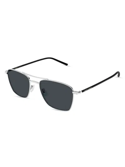 Saint Laurent Men's 53mm Aviator Sunglasses In Blue