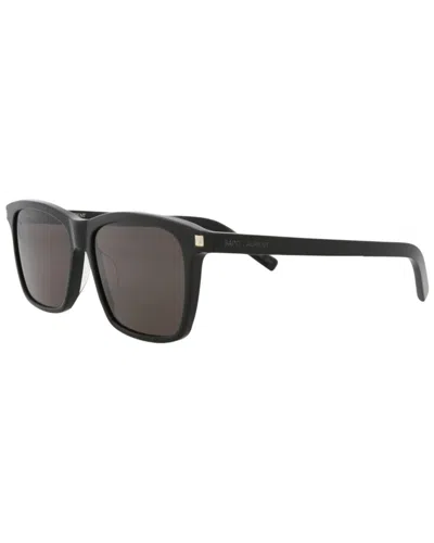 Saint Laurent Men's 57mm Sunglasses In Black