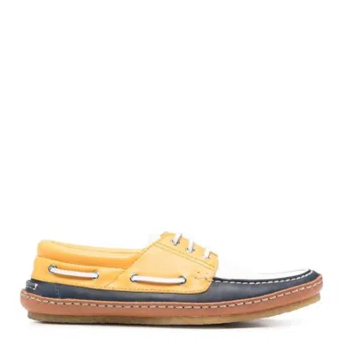 Saint Laurent Men's Babylone Breteuil Loafers In Yellow