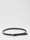Saint Laurent Men Belt With Resin Insert
