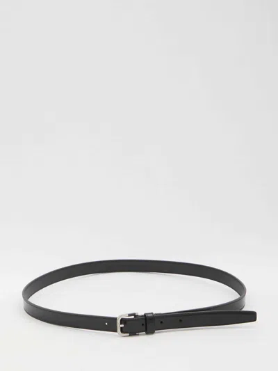 Saint Laurent Men Belt With Resin Insert