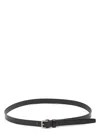 Saint Laurent Belt With Resin Insert In Black