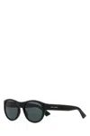 Saint Laurent Men Black Acetate Sl 798 Sunglasses In Black
