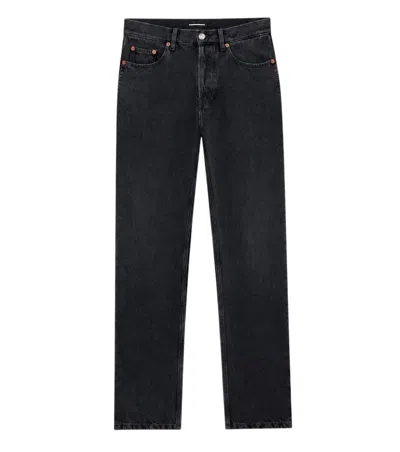 Saint Laurent Men Black Slim Solid Jeans