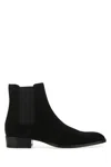 Saint Laurent Wyatt 30 Otterproof Chelsea Boot In Black