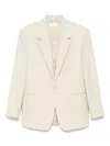 Saint Laurent Men Blazer In Neutral