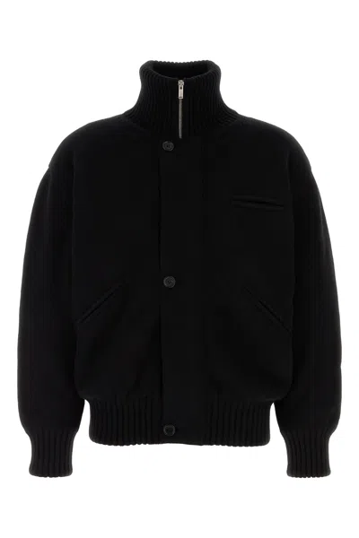Saint Laurent Men Blouson Cardigan Poc In Multicolor