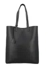 Saint Laurent Men's Bold Shopping Bag In Black