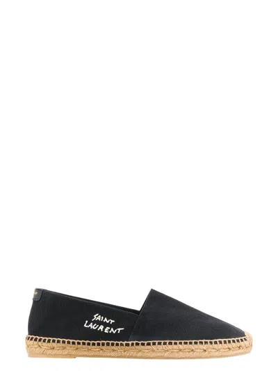 SAINT LAURENT MEN'S CANVAS ESPADRILLES