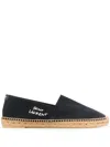 SAINT LAURENT MEN'S CANVAS ESPADRILLES