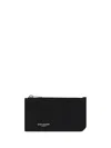 Saint Laurent Men Card Holder In Black