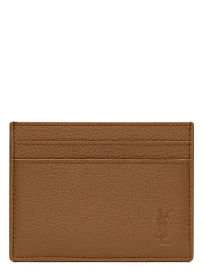 SAINT LAURENT MEN'S CARD HOLDER CASSANDRE