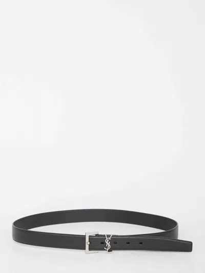 Saint Laurent Men Cassandre Belt
