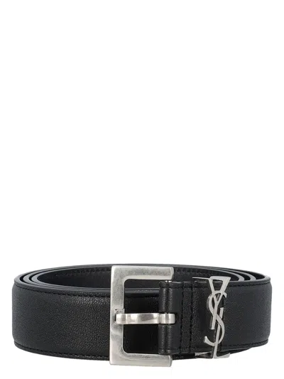SAINT LAURENT MEN'S CASSANDRE BELT
