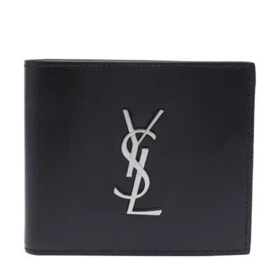 Saint Laurent Men Cassandre East/west Wallet