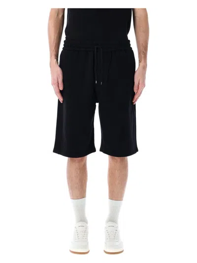 SAINT LAURENT MEN'S CASSANDRE FLEECE SHORTS