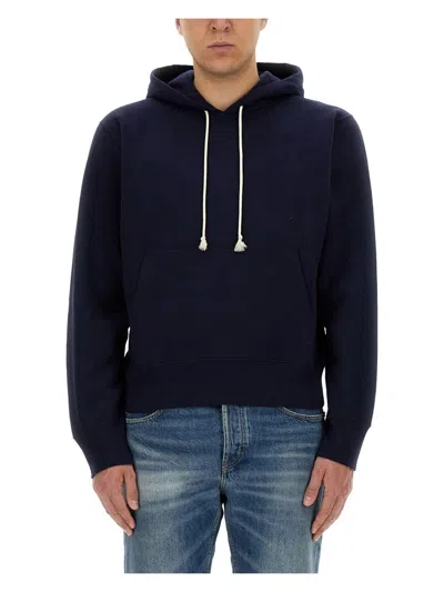 SAINT LAURENT MEN'S CASSANDRE HOODIE