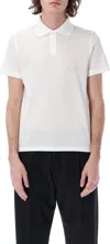 Saint Laurent Man Polo Shirt White Size Xxl Cotton In White