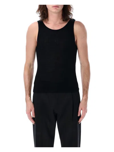 SAINT LAURENT MEN'S CASSANDRE TANK TOP