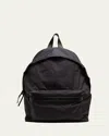 Saint Laurent Men's City Ripstop Backpack In Nero