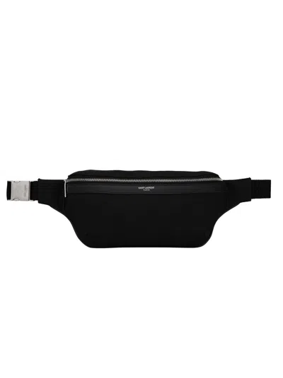 Saint Laurent Men Classic Crossbody Bag In Canvas