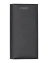 Saint Laurent Men's Continental Wallet In Black