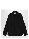 Saint Laurent Logo Embroidered Buttoned Shirt
