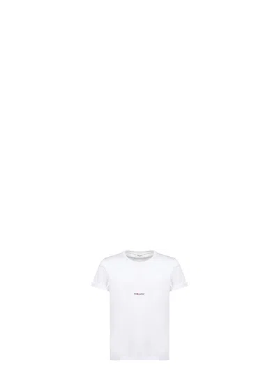 SAINT LAURENT MEN'S COTTON T-SHIRT