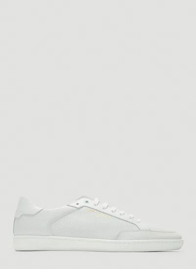Saint Laurent Men Court Classic Sl/10 Trainers In White