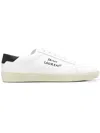 Saint Laurent Court Sl/06 Sneakers In White