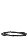 Saint Laurent Mini Croissant Of Lune Belt In Black