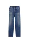 Saint Laurent Straight Cotton Jeans