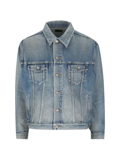 SAINT LAURENT SAINT LAURENT MEN'S DENIM TRUCKER JACKET