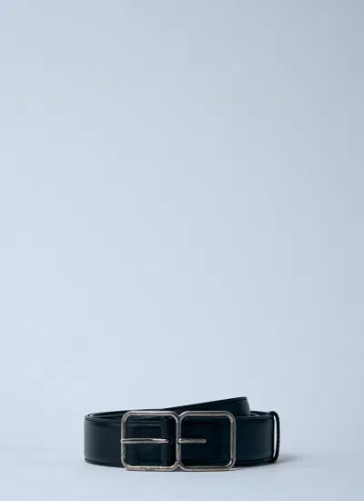 Saint Laurent Men Double Frame Belt