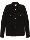 Saint Laurent Corduroy Overshirt In Dpfdedblck