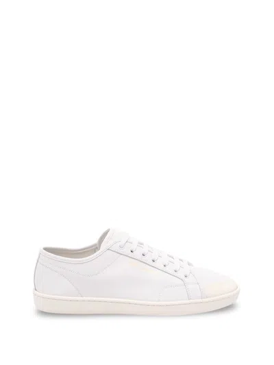 Saint Laurent Men `gym` Sneakers In White