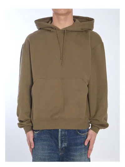 Saint Laurent Men's Hoodie With Logo