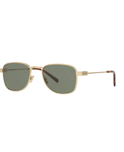 Saint Laurent Men's Large Sunglasses, Sl 741 Ys000637 In Gold